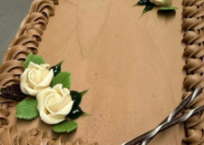 Sjokoladekake med sjokoladekrem